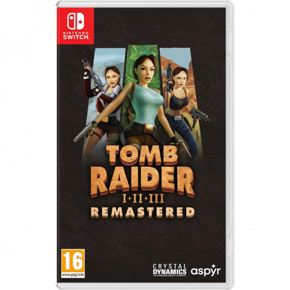 Игра Tomb Raider I-III Remastered [Nintendo Switch, русская версия] в Тюмени