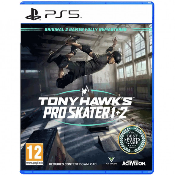 Игра Tony Hawk&amp;#039;s Pro Skater 1+2 [PS5, английская версия] в Тюмени