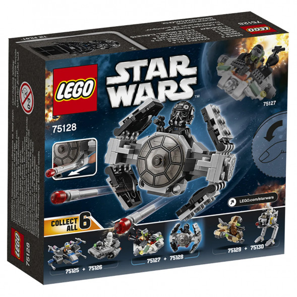 Конструктор LEGO Star Wars 75128 Усовершенствованный прототип истребителя TIE в Тюмени