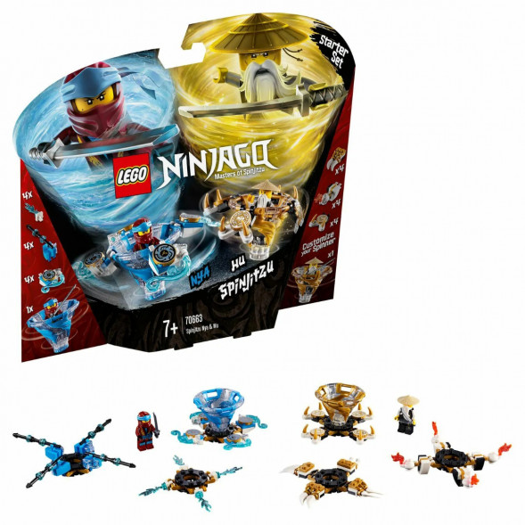 Конструктор LEGO Ninjago 70663 Ния и Ву: мастера Кружитцу в Тюмени
