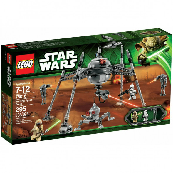 Конструктор LEGO Star Wars 75016 Самонаводящийся дроид-паук в Тюмени