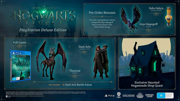 Игра Hogwarts Legacy. Deluxe Edition [PS4, русские субтитры] в Тюмени